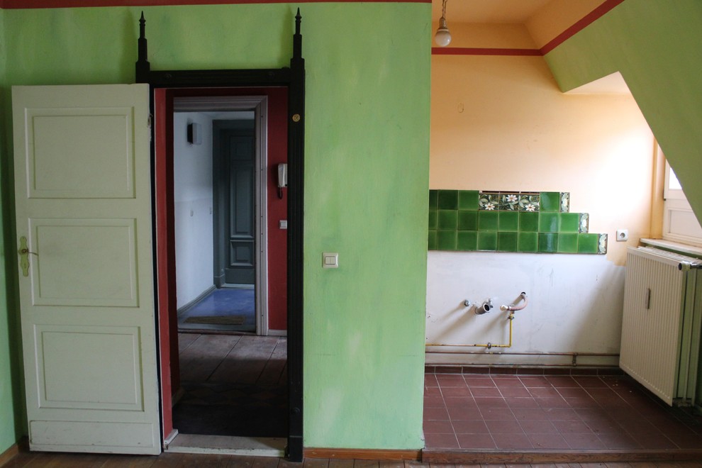 До и После: Альпийский луг над крышами Берлина