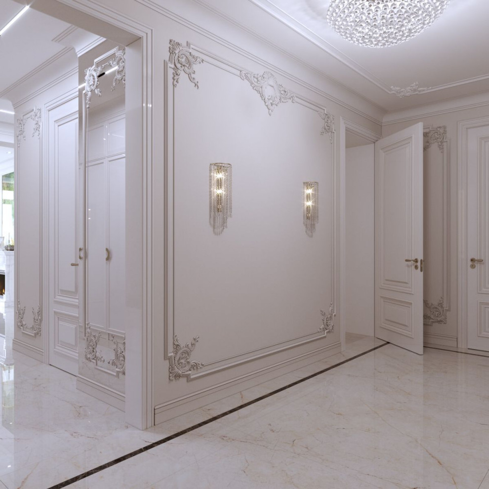 Современный интерьер квартиры в новостройке Москвы