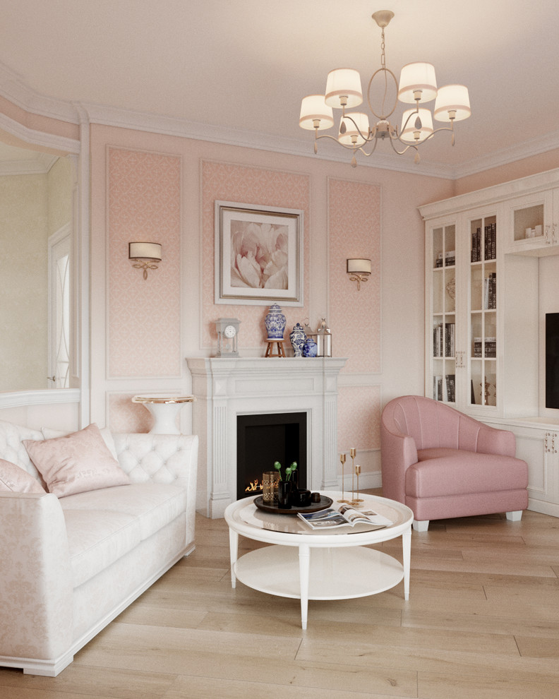 Современная классика в пастельных тонах. ЖК Рассказово, 100 кв.м.