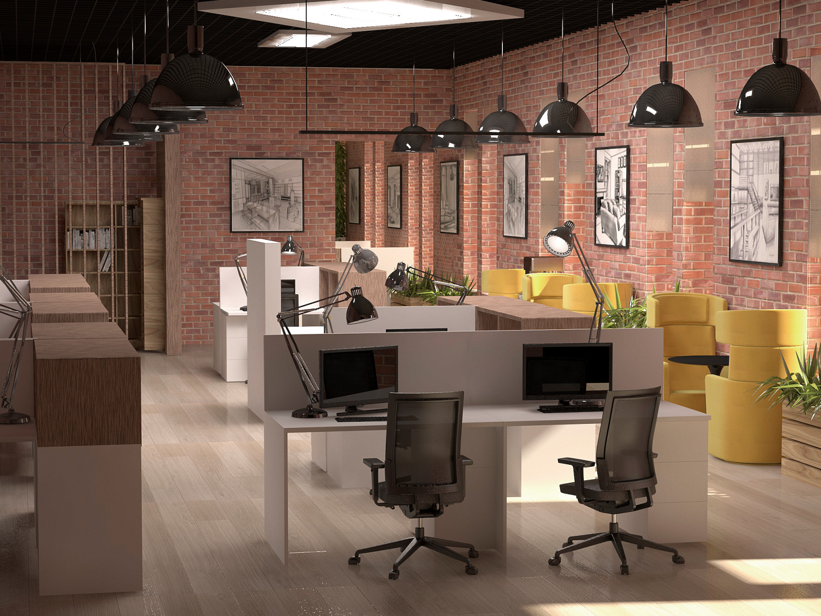 Обложка проекта: Архитектурное бюро 500 кв.м.