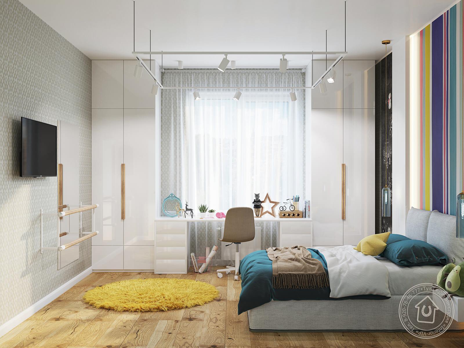 Дизайн детской комнаты г. Тула