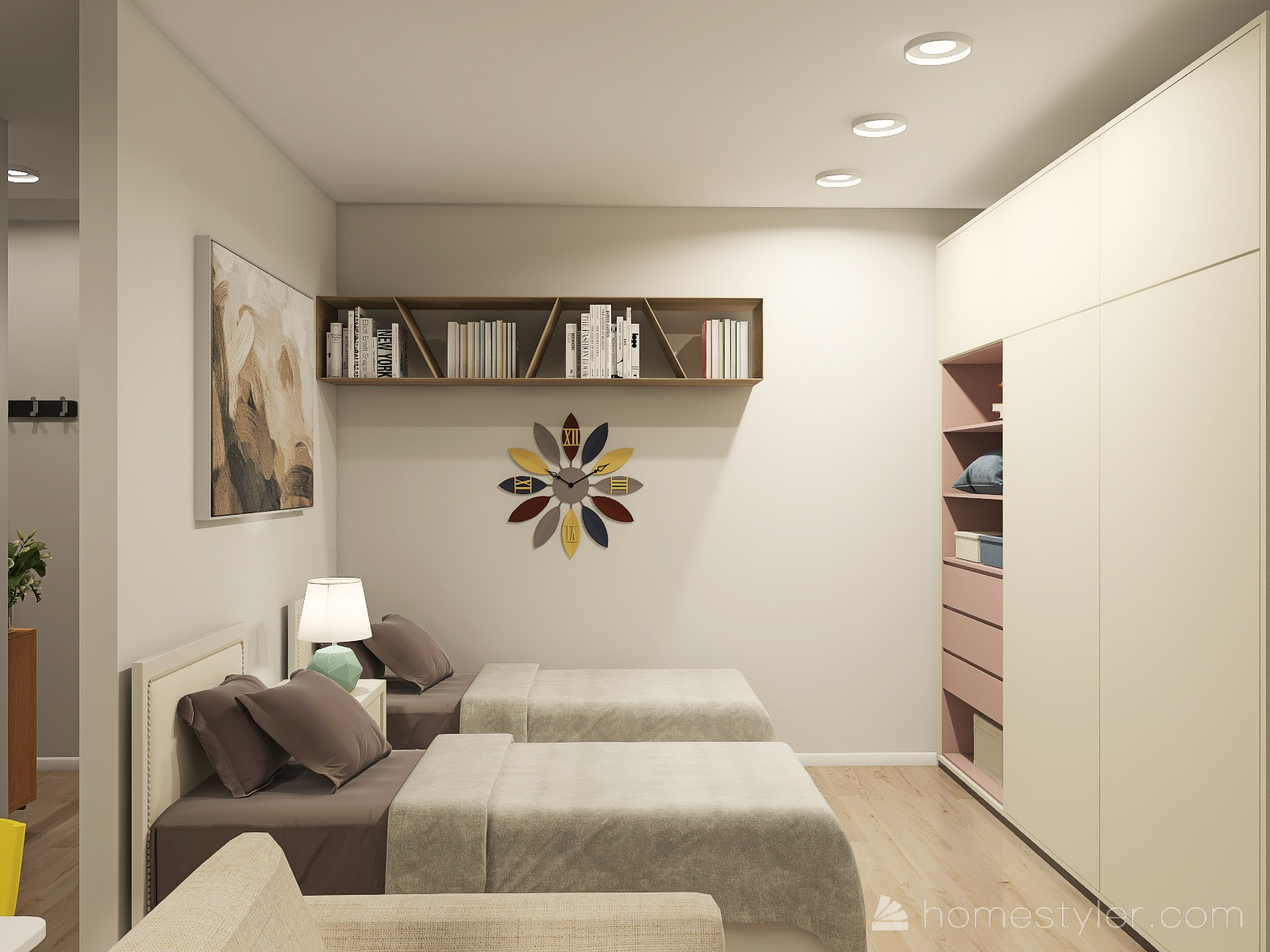 1-комнатная квартира для двух сестер