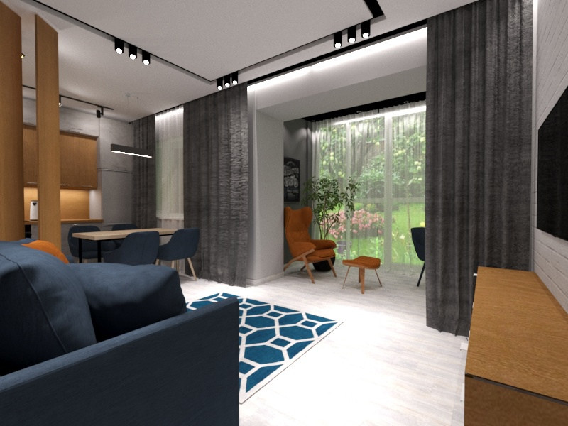 Проект кухни-гостиной