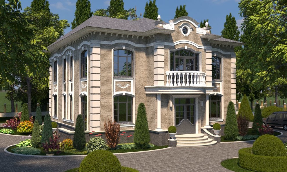 Обложка проекта: Коттедж в посёлке Сергеевка.