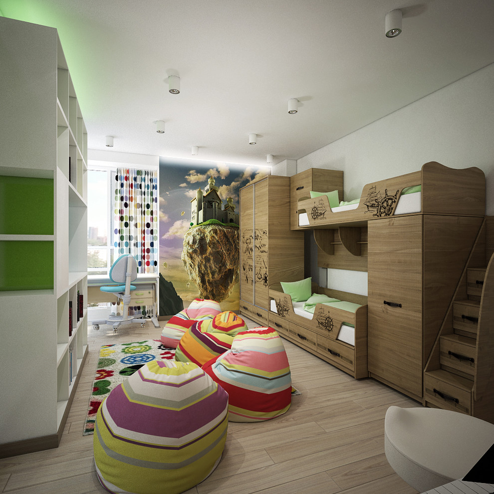 Дизайн-проект 3-х комнатной квартиры. Общая площадь 105 м2. Современный стиль