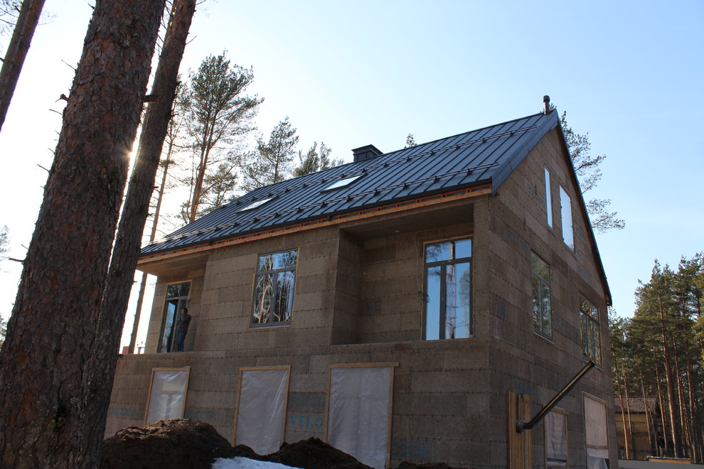 Дом в скандинавском стиле.