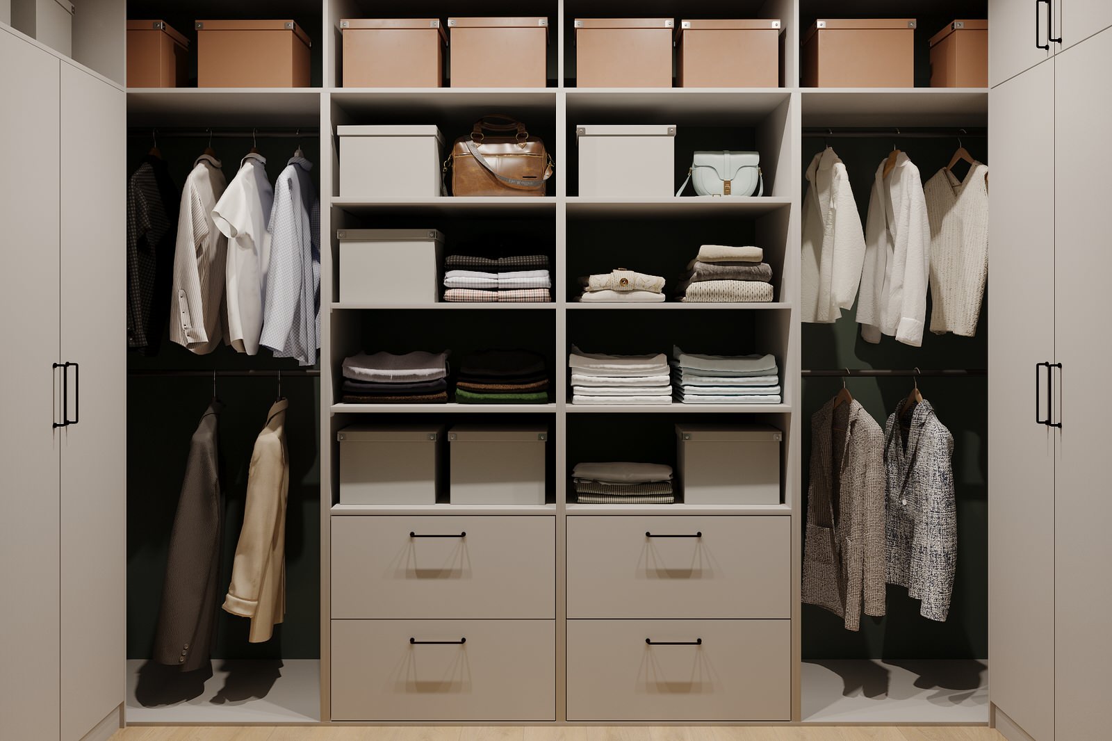 Проект трехкомнатной квартиры