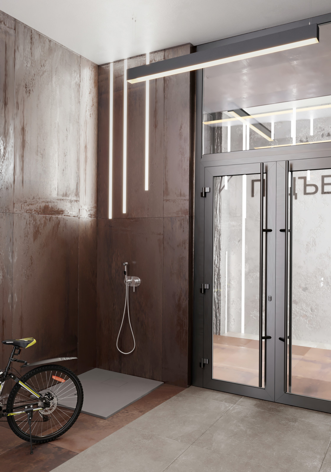 Проект парадной в ЖК Дом на Набережной, Нижний Новгород