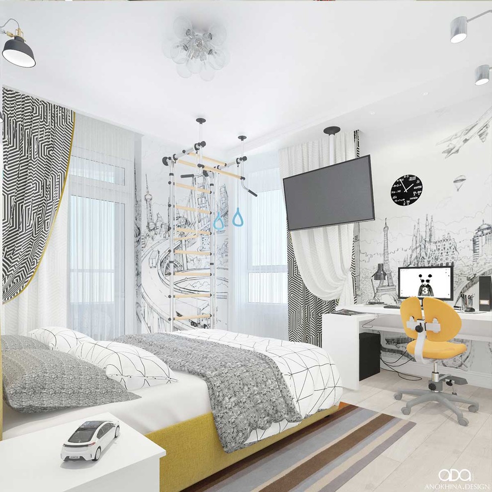 Квартира для девушки с сыном, 53 м2