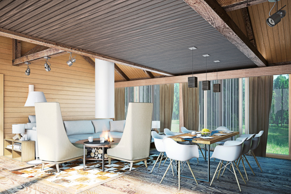 Обложка проекта: Зона отдыха при бане