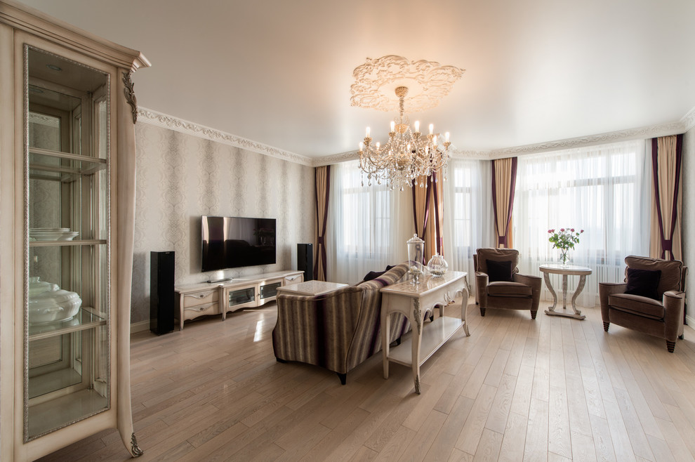 Обложка проекта: Американская классика в московской квартире