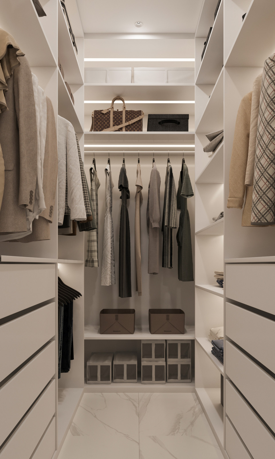 "Тёплое какао", квартира в ЖК "Дворянский", 98 м2