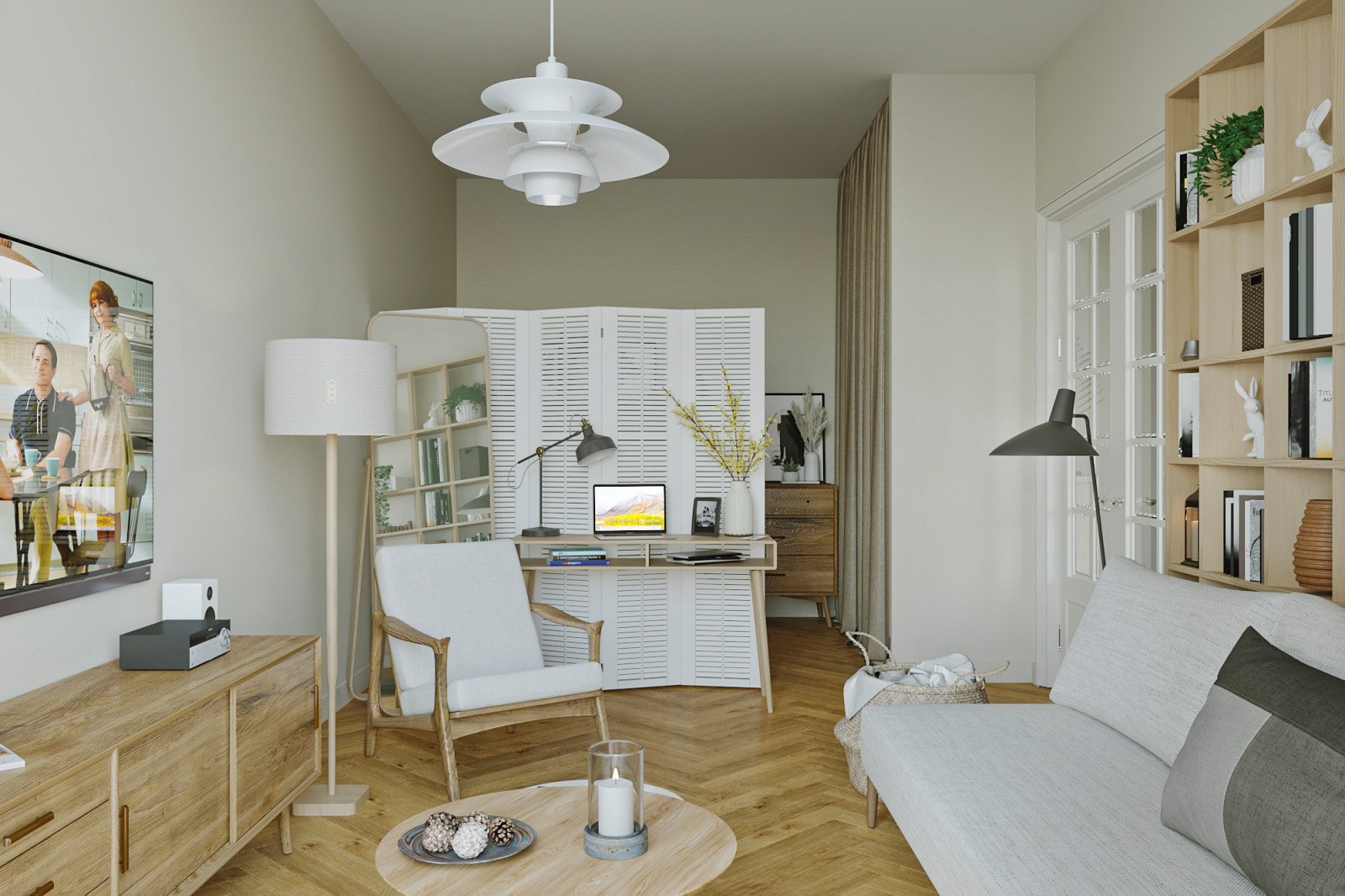 Квартира в фасадной сталинке