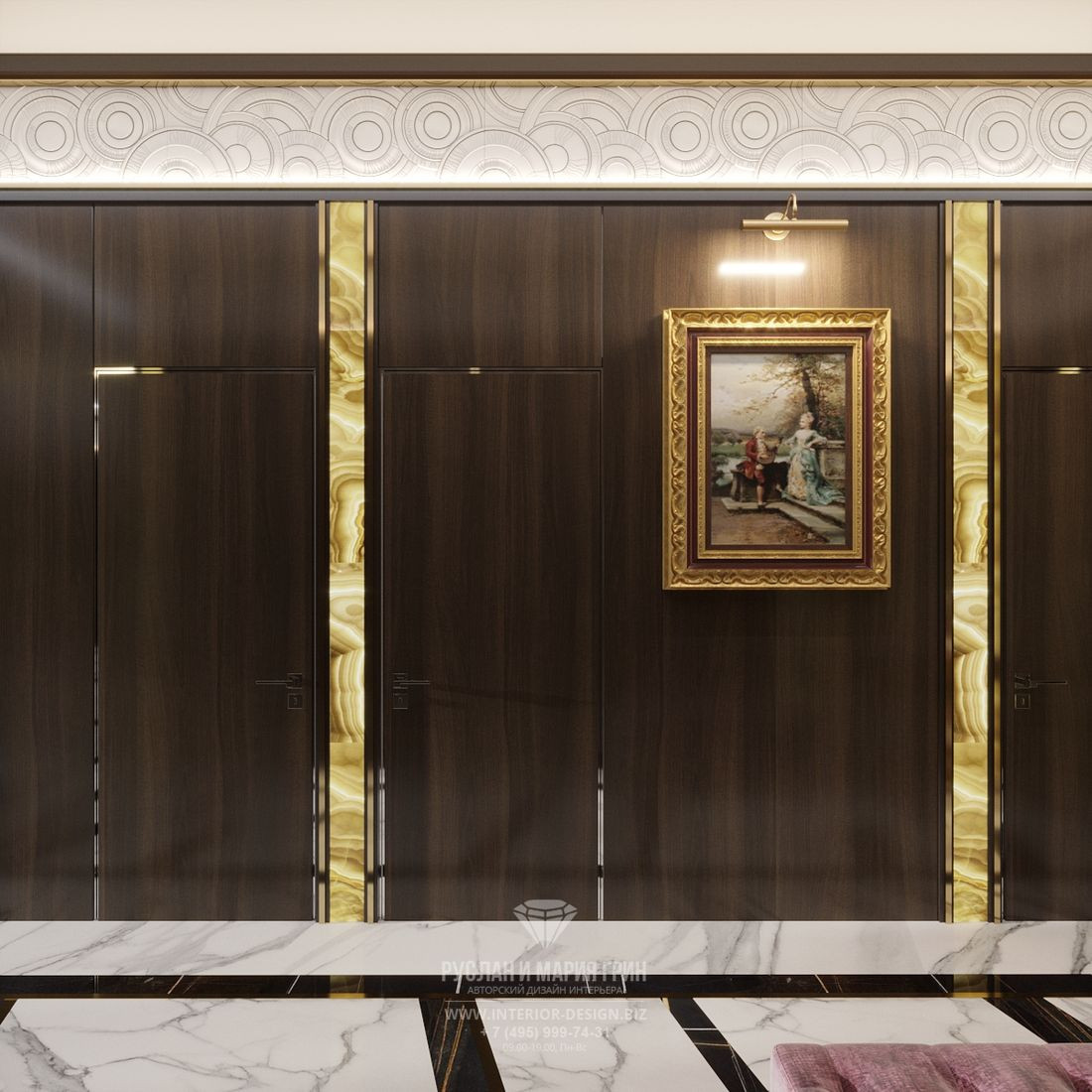 Обложка проекта: Дизайн элитной двухуровневой квартиры