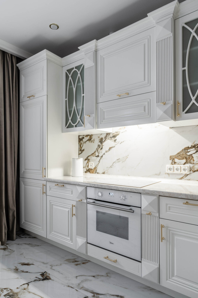 Съемка кухни на объекте (Мебель КМ)