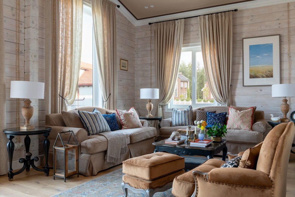 Интерьер деревянного дома