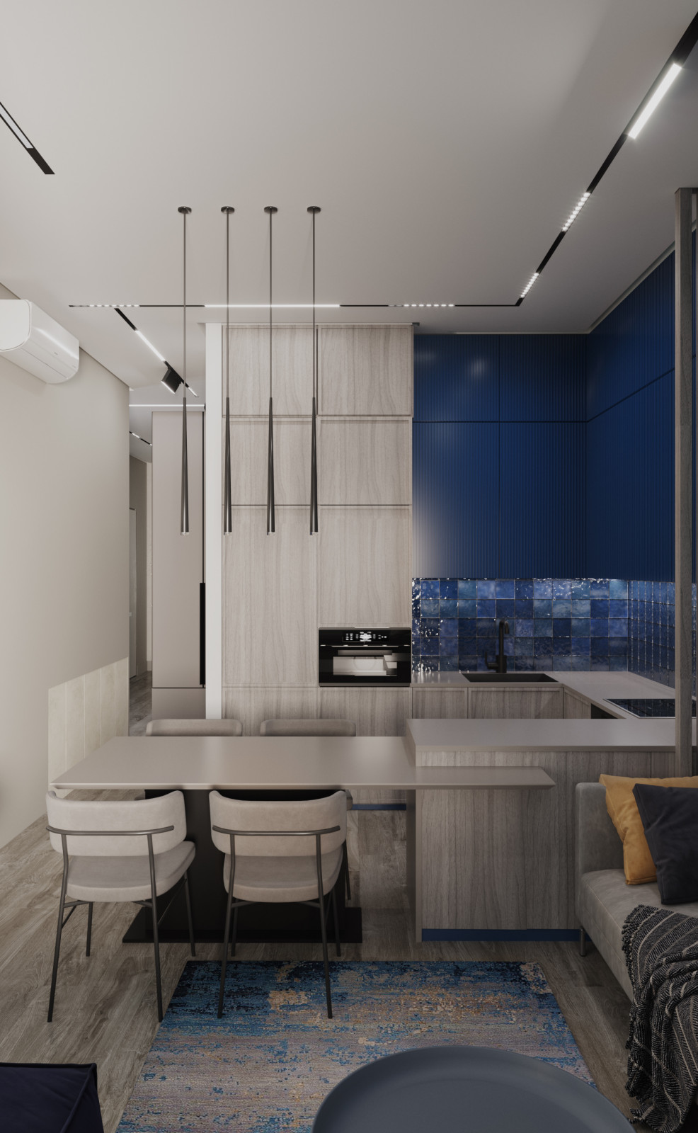 Синий-цвет 2021 года