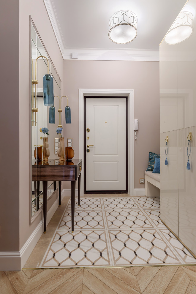 Квартира с элементами американской классики 59 кв. м