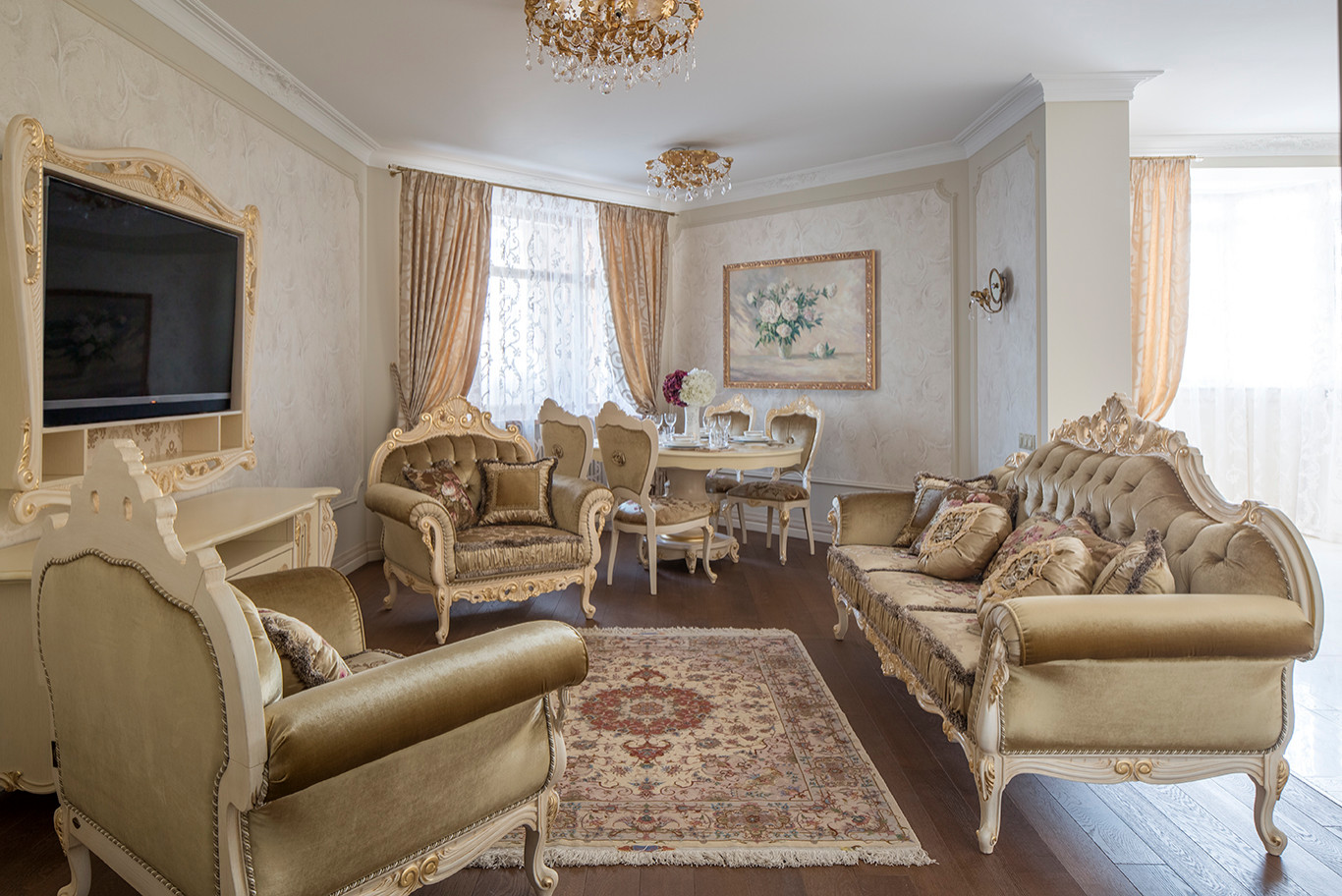 Обложка проекта: Райский сад 155м2