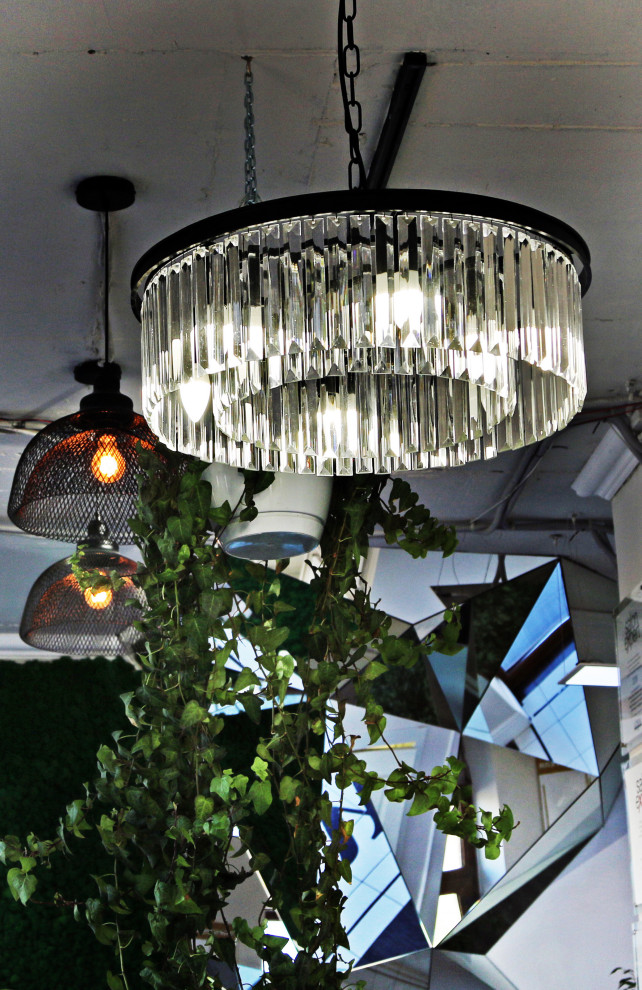 Интерьер входной группы салона красоты SW HOLDING в Эко-стиле