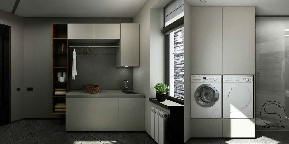 Уборная на первом этаже