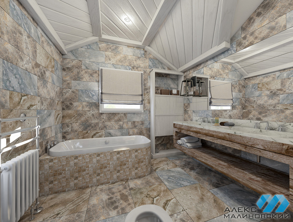 Ванная, вариант 1, вид 1