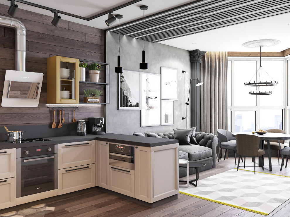 Апартаменты для молодой семьи 79 м2