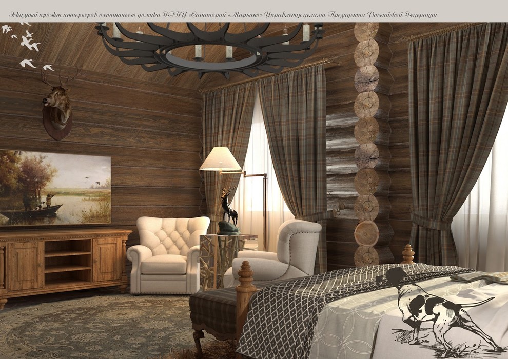 Hunting Lodge of the Park Ensemble "Maryino" of Prince Bariatinsky / Охотничий
