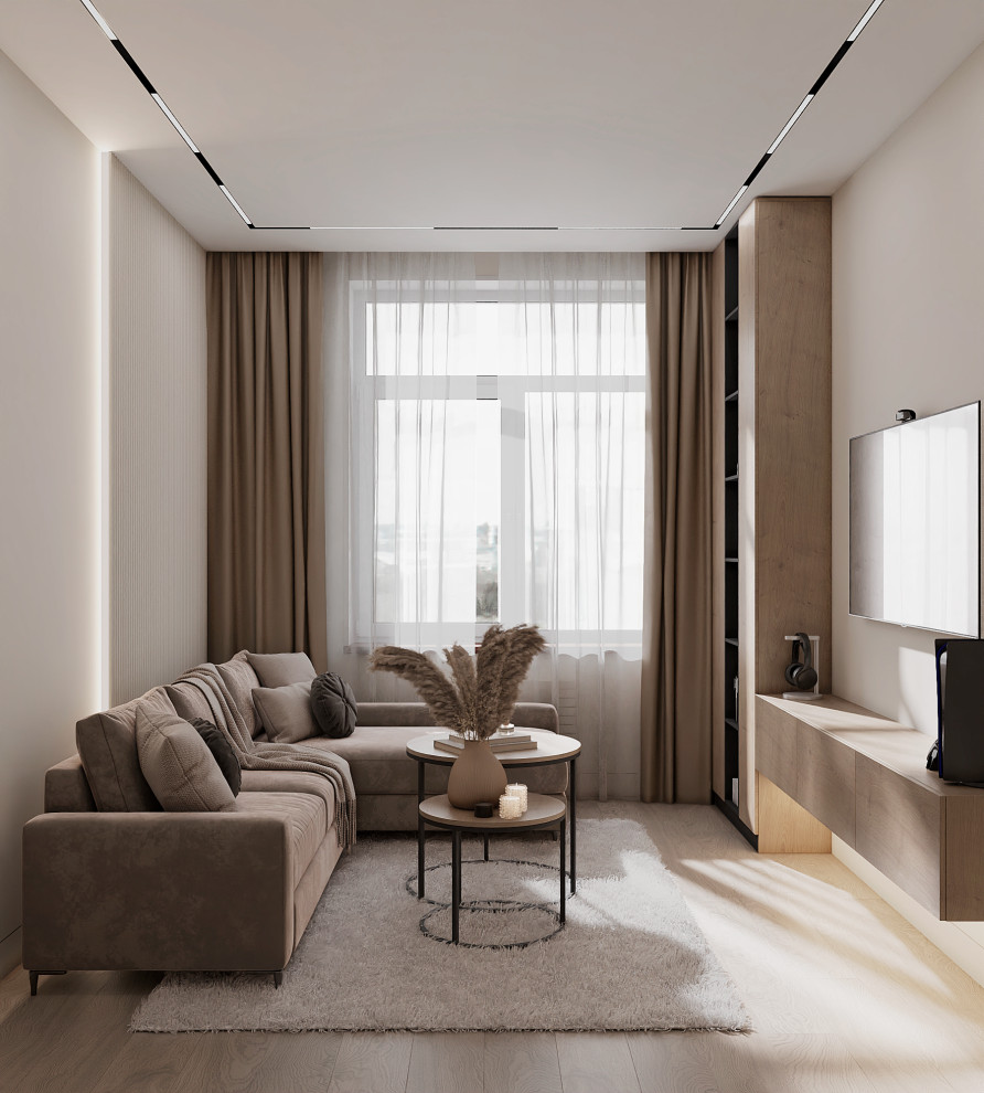 Дизайн проект Московской квартиры для семьи с сыном