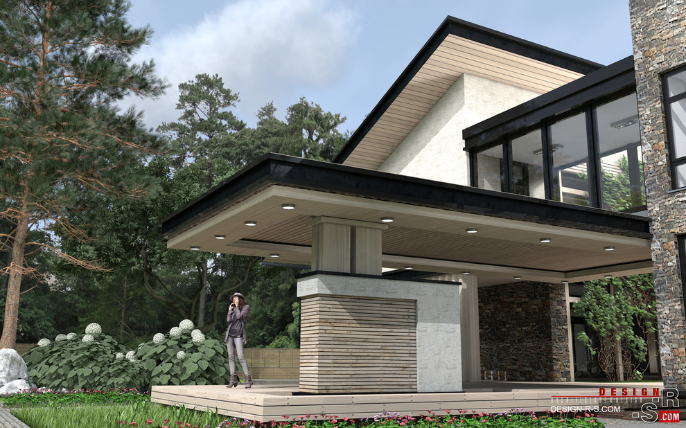 Жилой загородный дом 450 м2