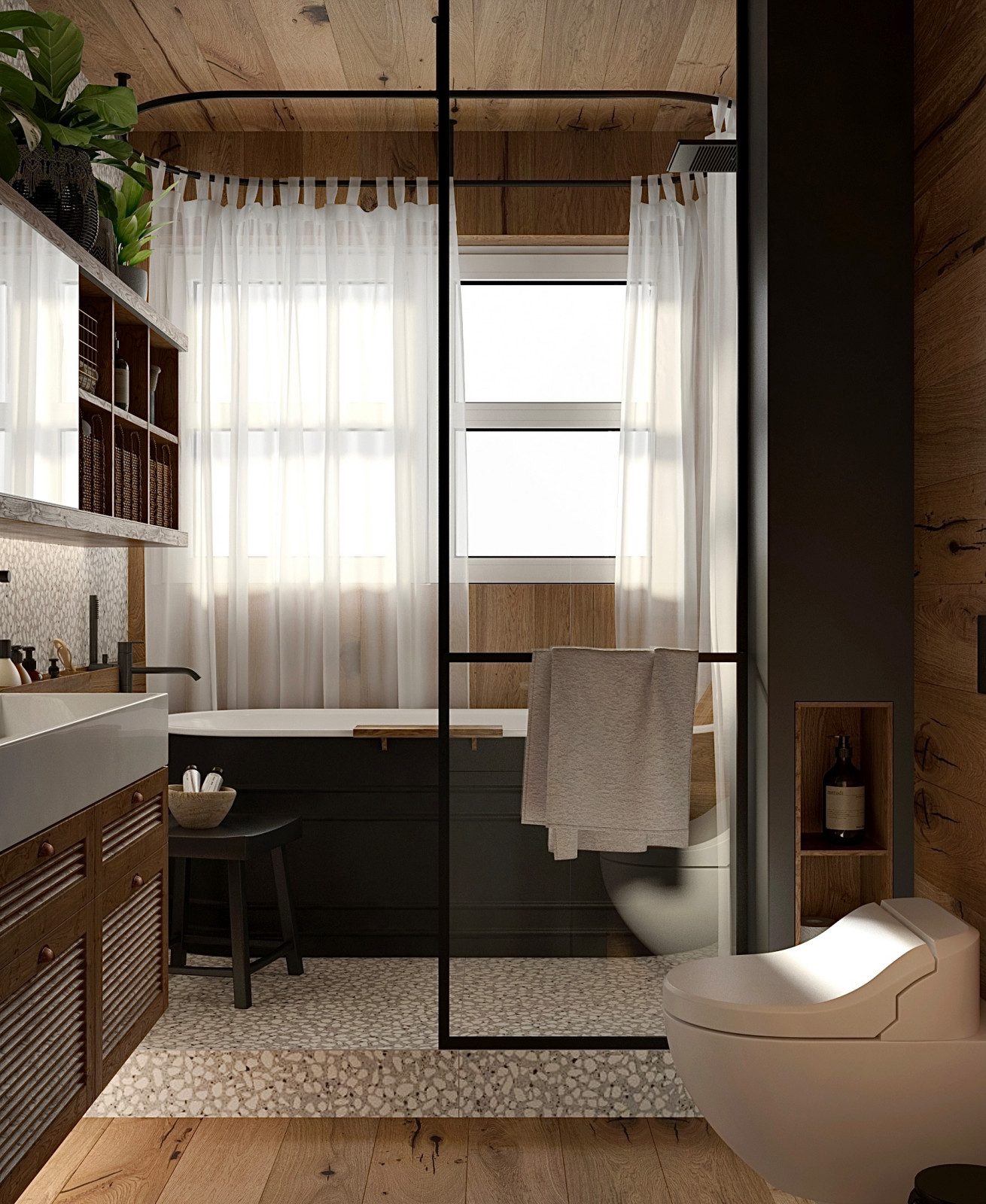 Дизайн загородного дома в Санкт-Петербурге.