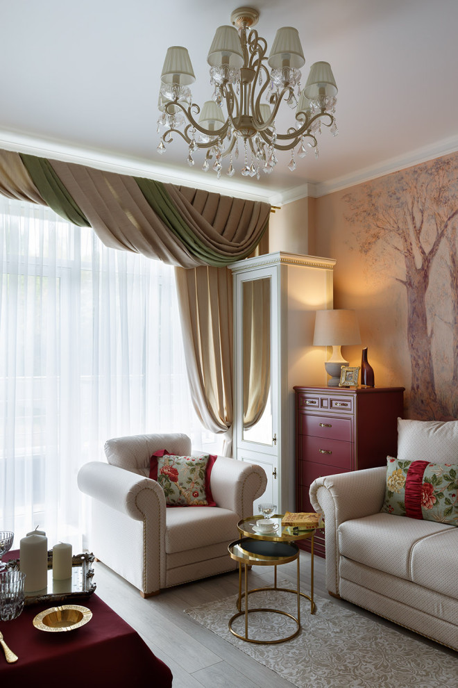 Роспись в технике сграффито в проекте студии Подольской Ольги