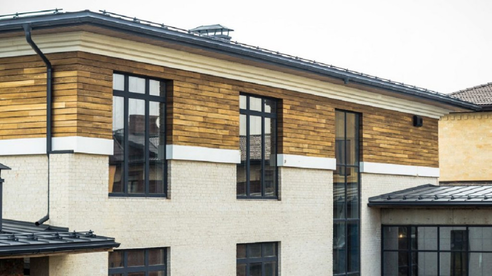 Проект дома в стиле Райта