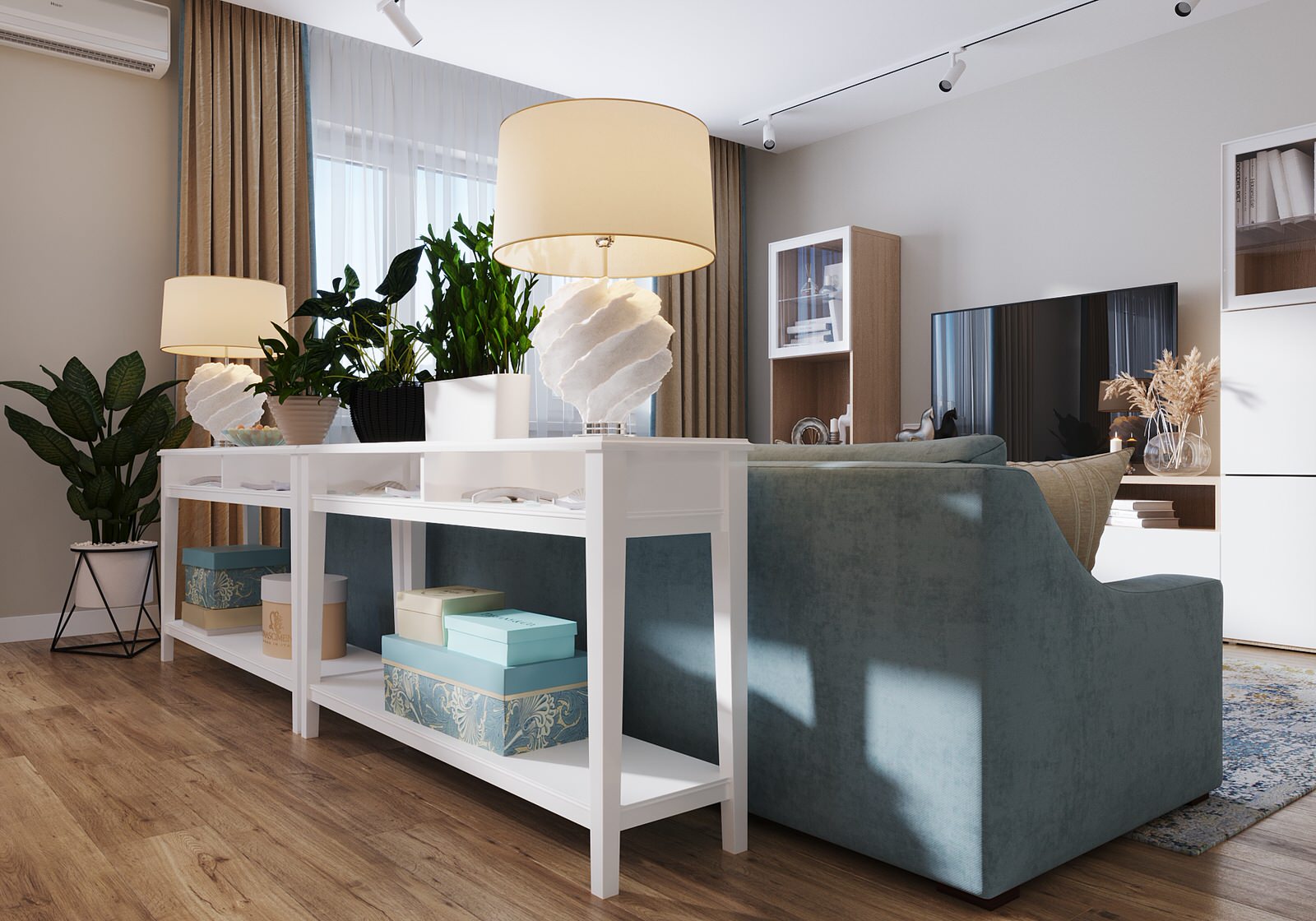 Apartment Rublevskoe shosse 100 m2
