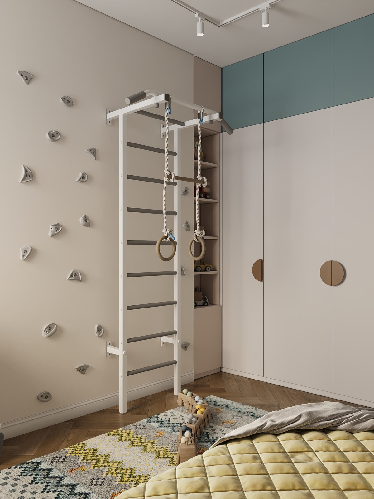 Яркая и свежая квартира в Москве