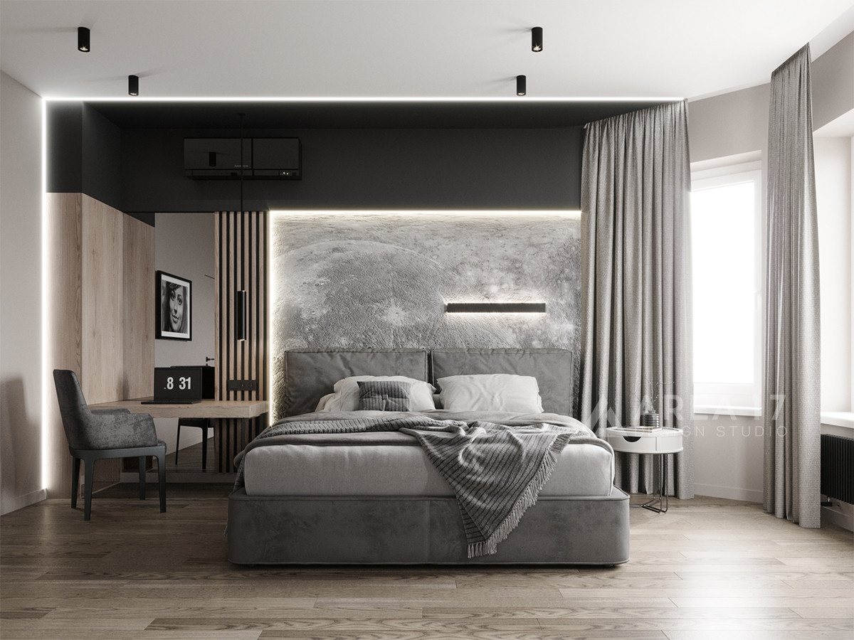 Интерьер дома с элементами Лофта