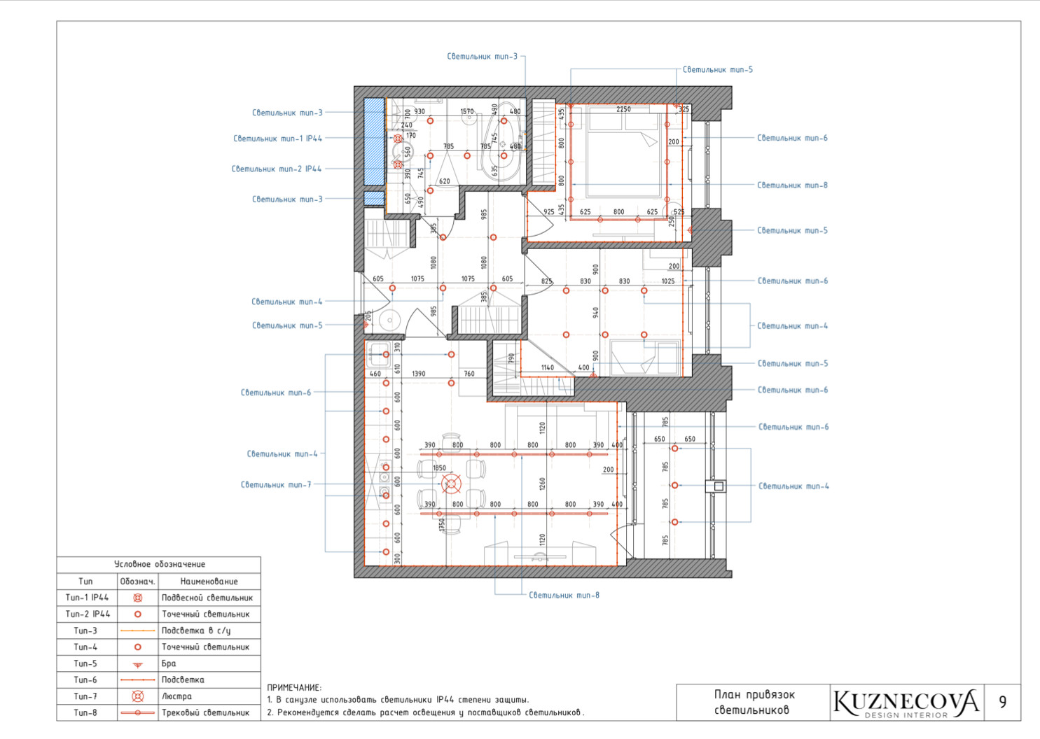 Дизайн проект ванной комнаты