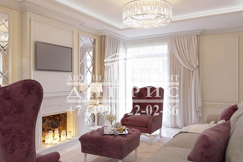 З-комнатная квартира в классическом стиле