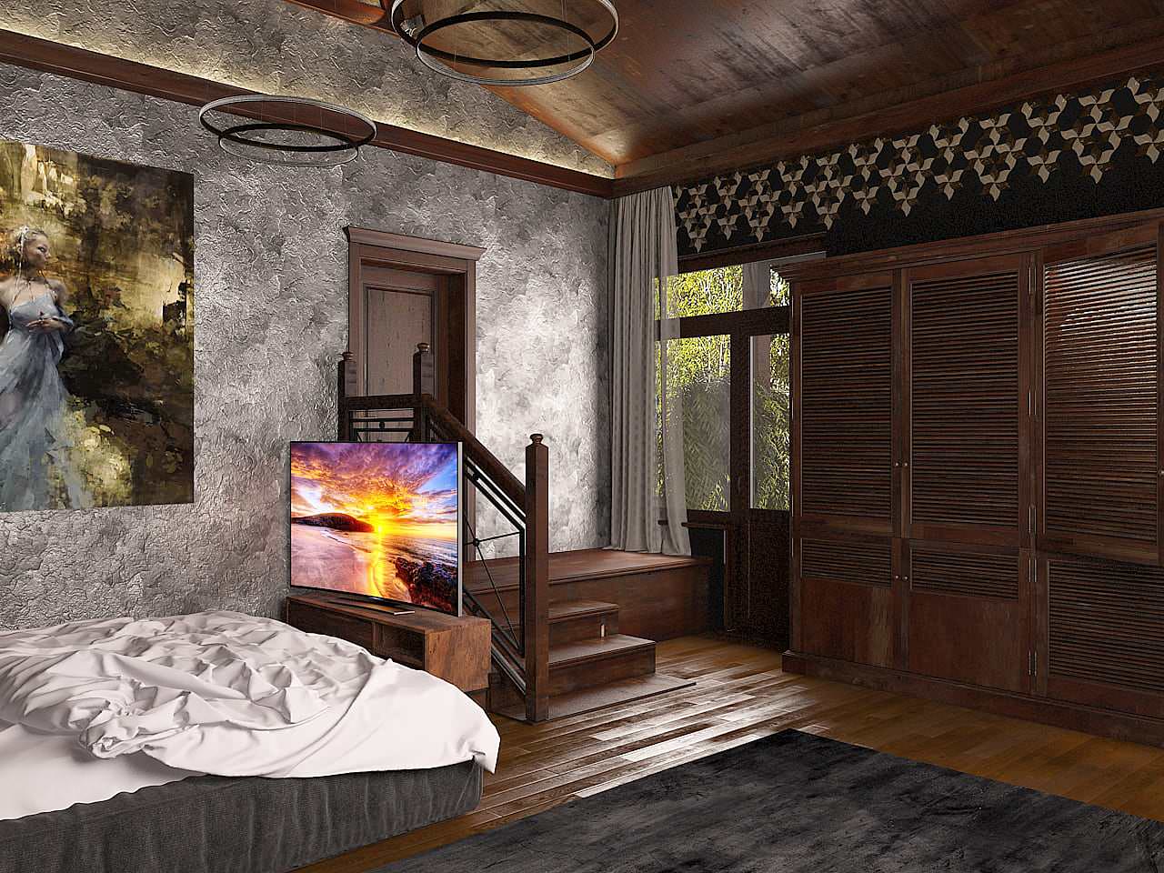 Коттедж. Шале на Волге