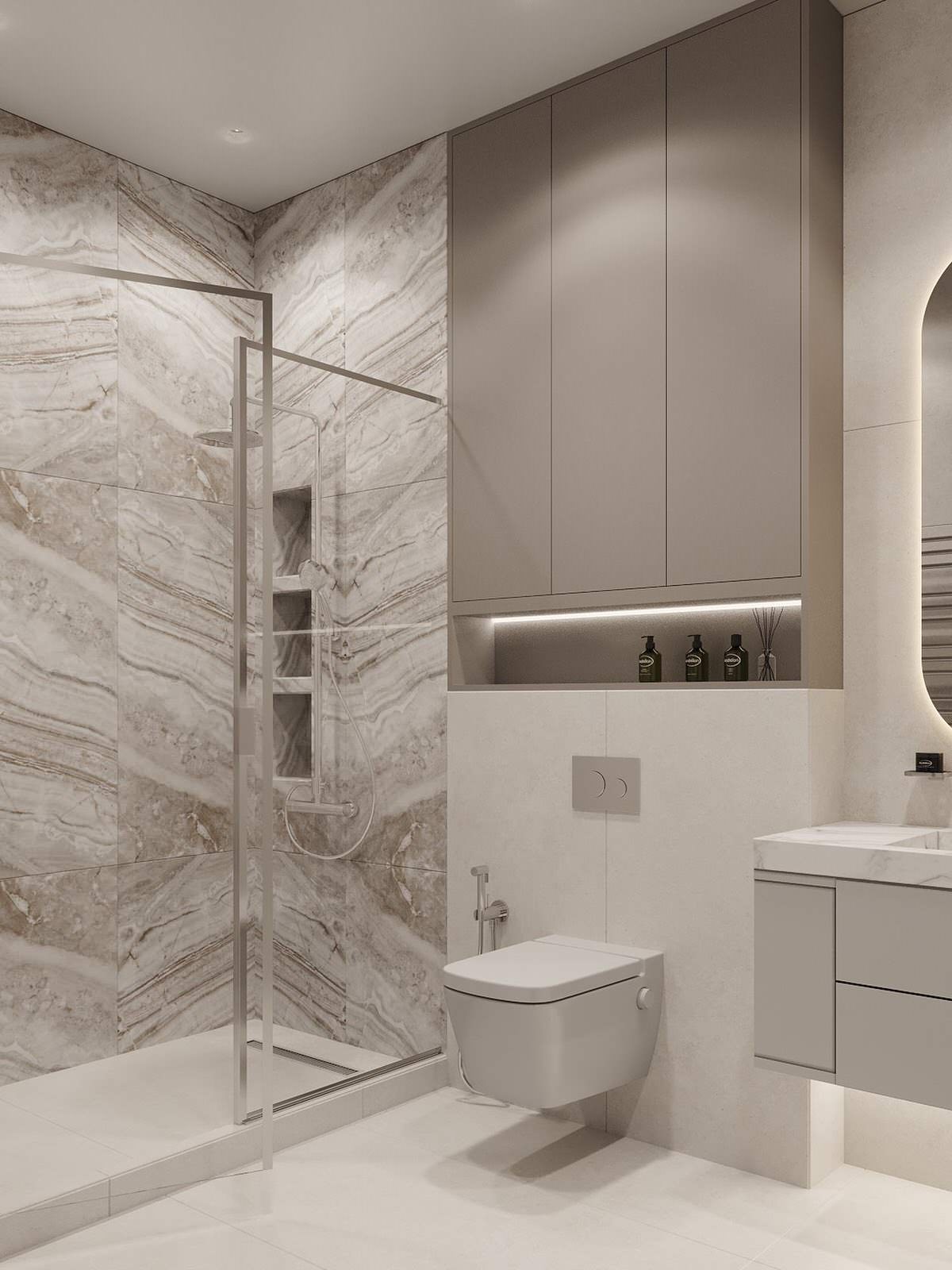 Дизайн интерьера квартиры в ЖК central avenue #PR-400