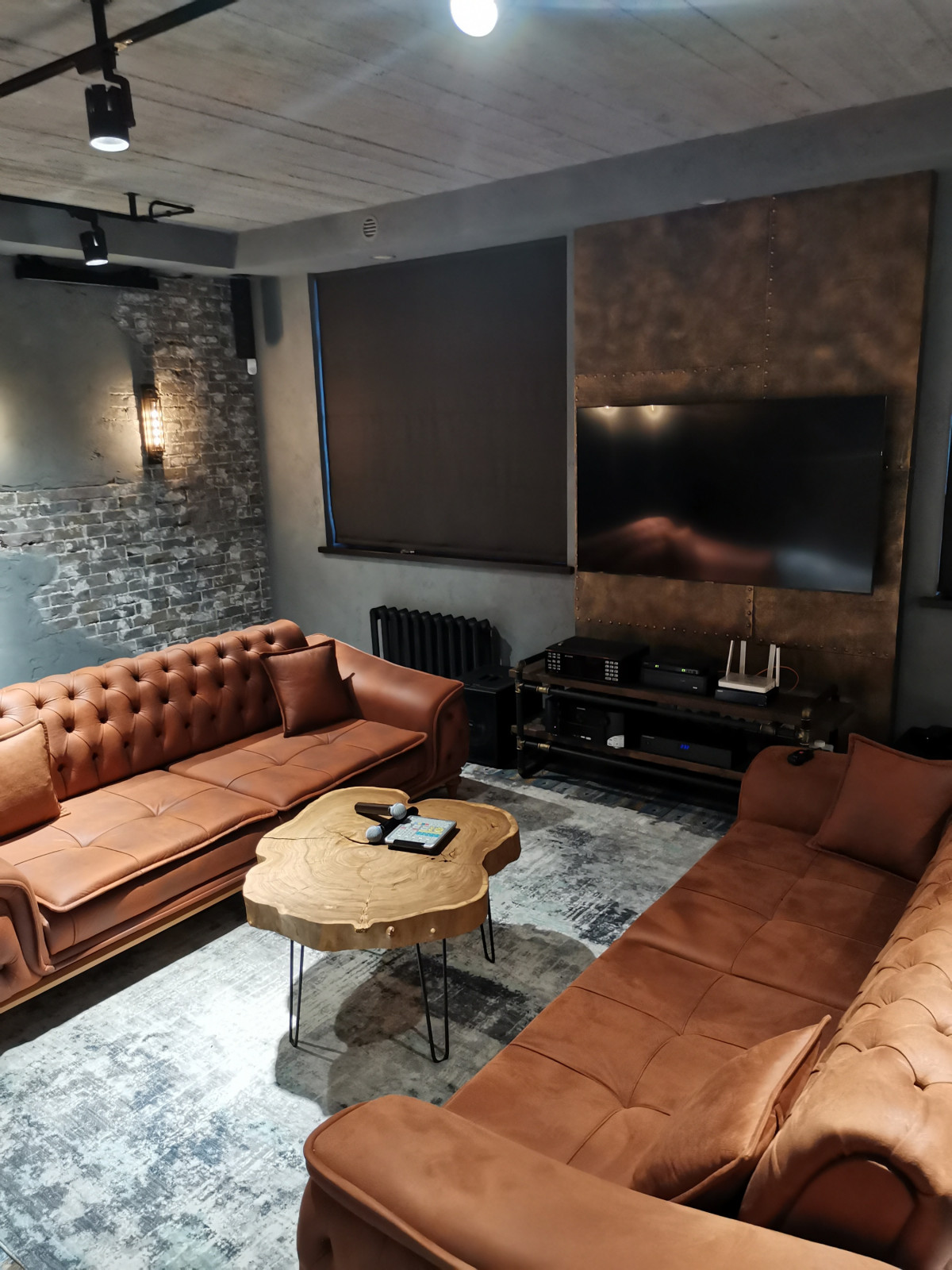 БИЛЛИАРДНАЯ В СТИЛЕ LOFT.