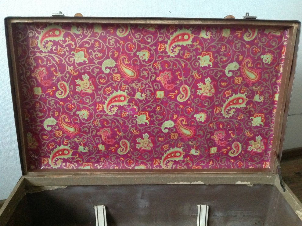 DIY: Декупаж чемодана своими руками