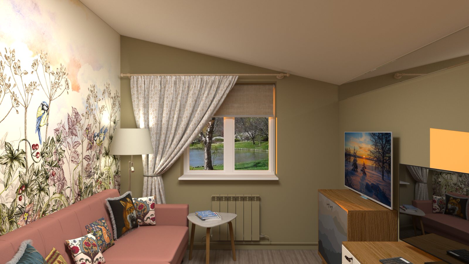 Кабинет загородного дома