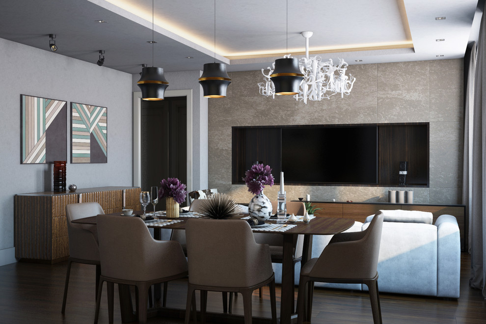 Обложка проекта: Квартира в Москве в современном стиле