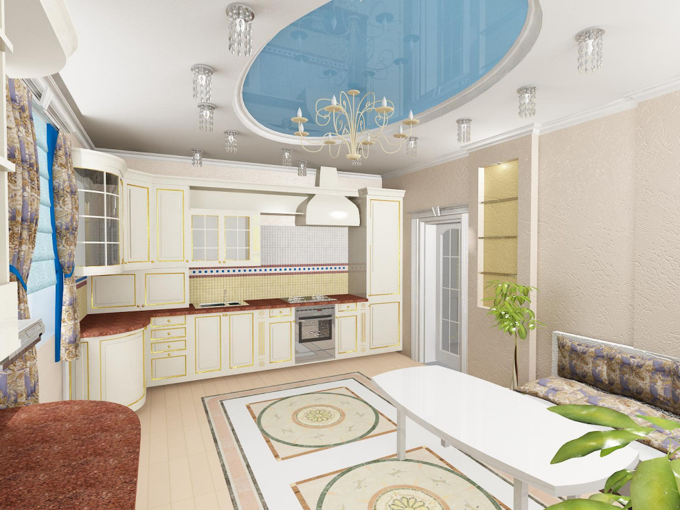 интерьер коттеджа