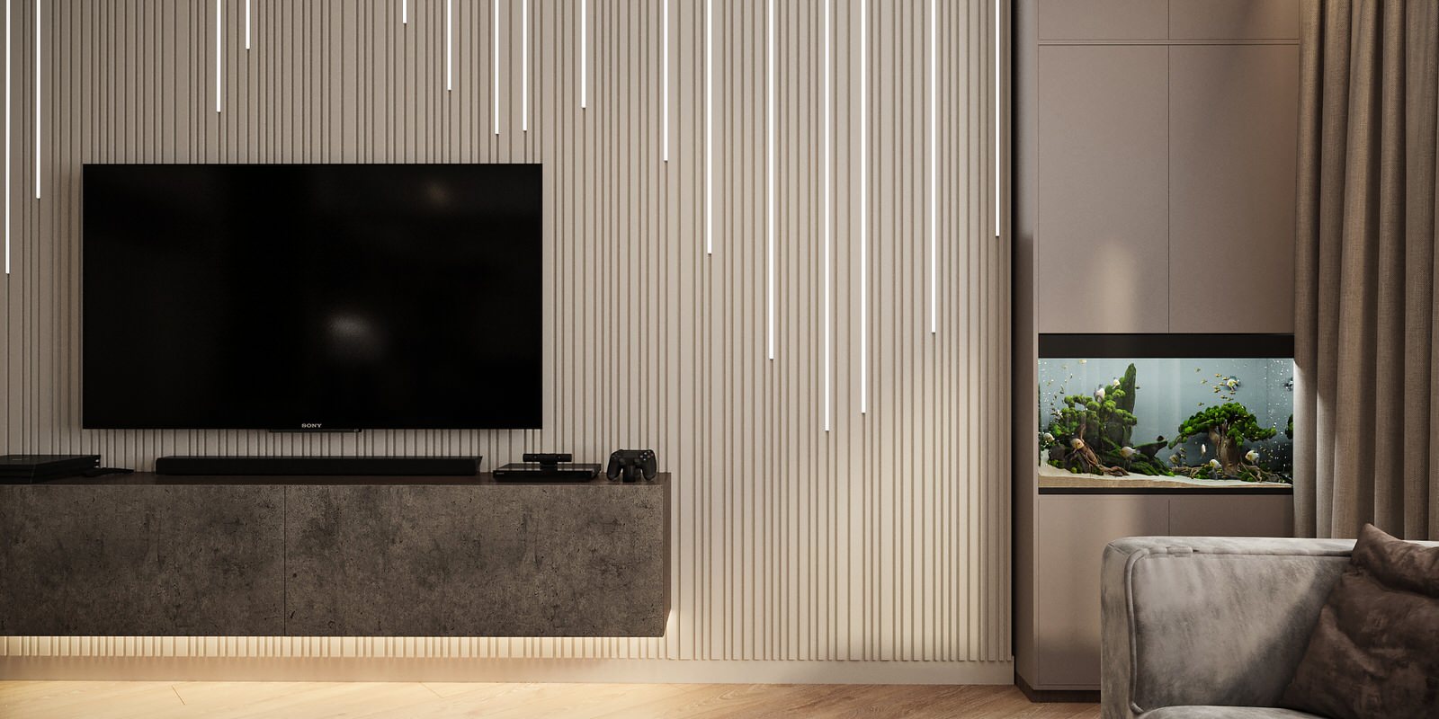 Дизайн современной семейной квартиры