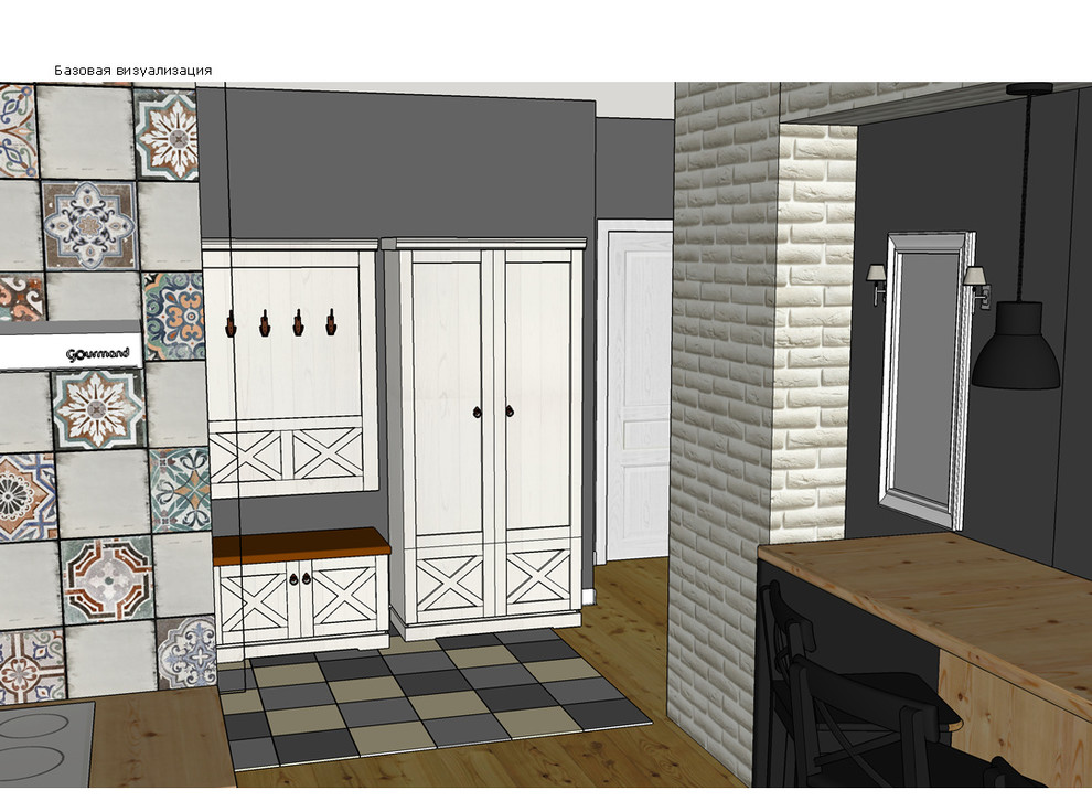 Скандинавский интерьер для молодой семейной пары