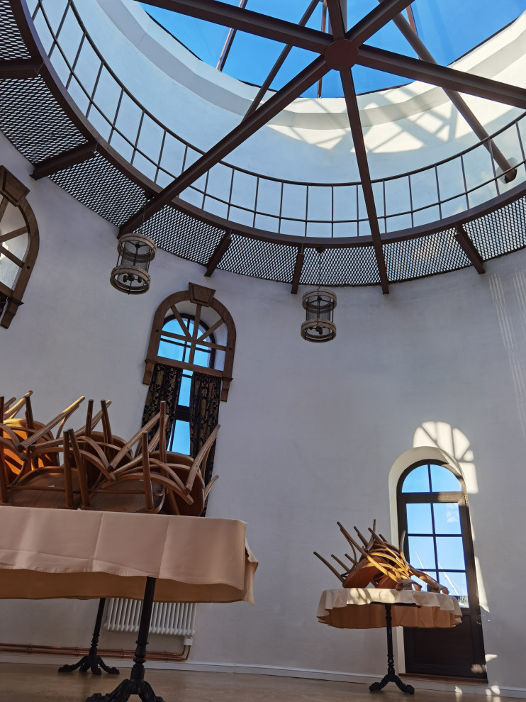 Трубчатые радиаторы Arbonia в ресторан Карл и Фридрих