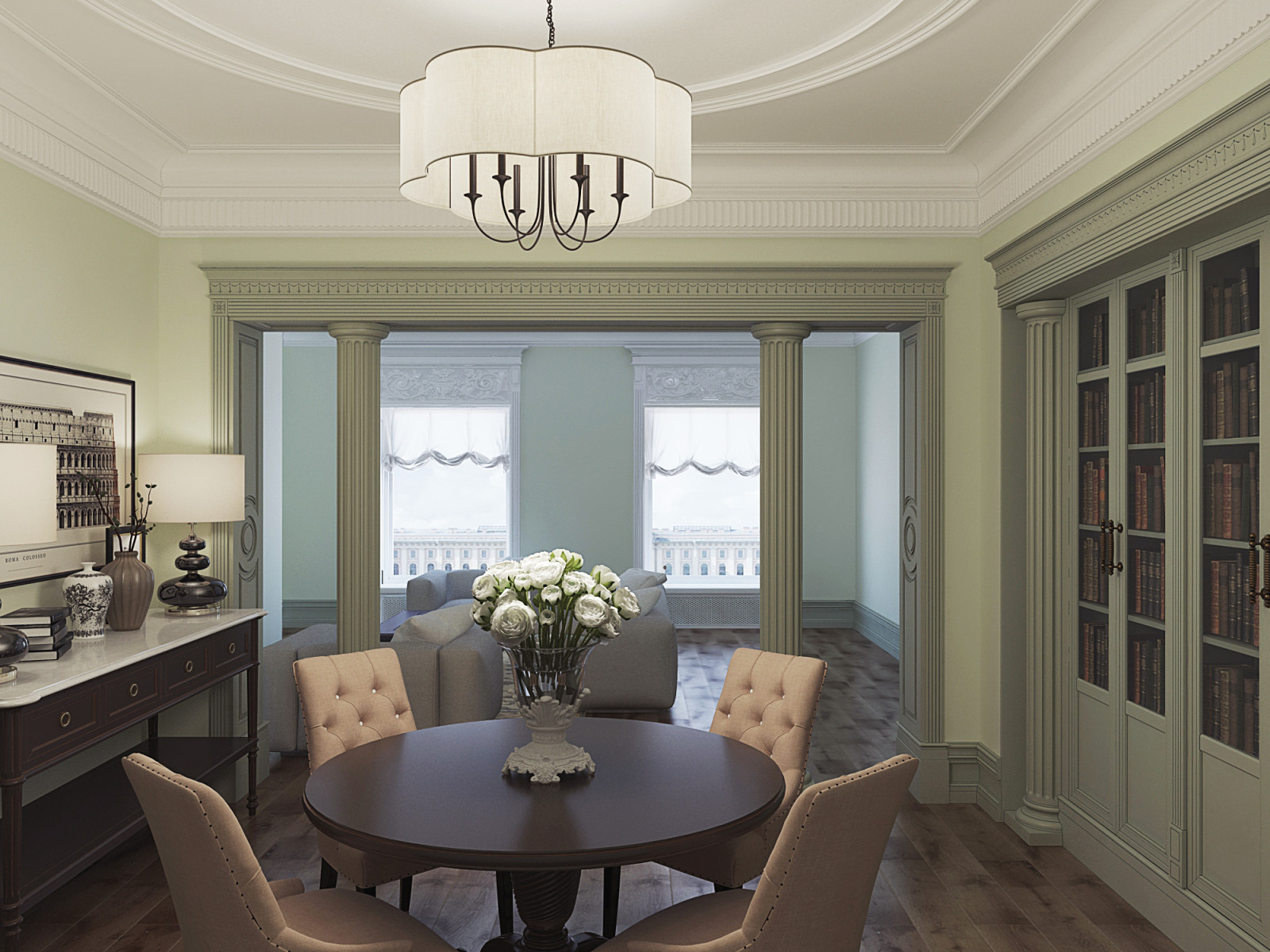 Старый фонд. Квартира на Английской набережной