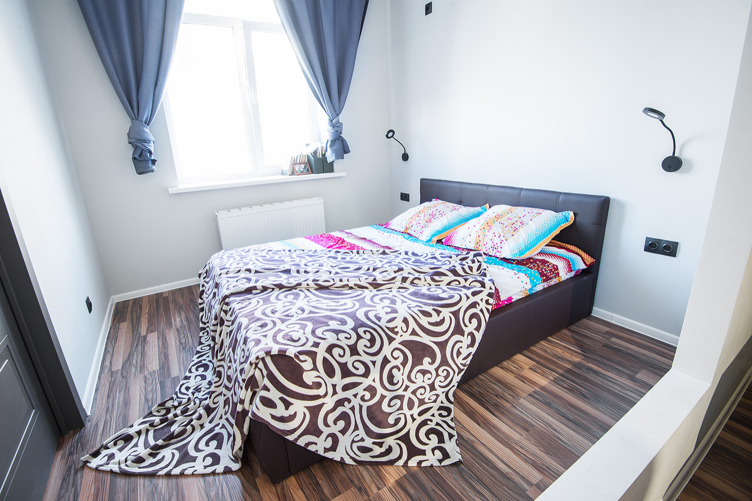 Фото реализация бюджетная евродвушка 35м2